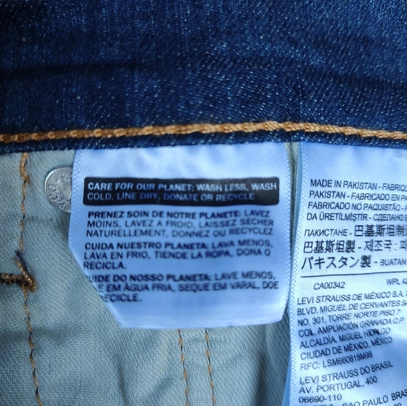 Men's Levi's 513 size 28x30 - Picture 2 of 6